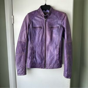 Vintage leather jacket